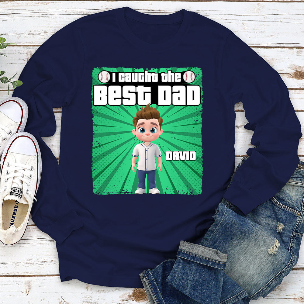 Daddy Baseball Buddy - Personalized Custom Shirt