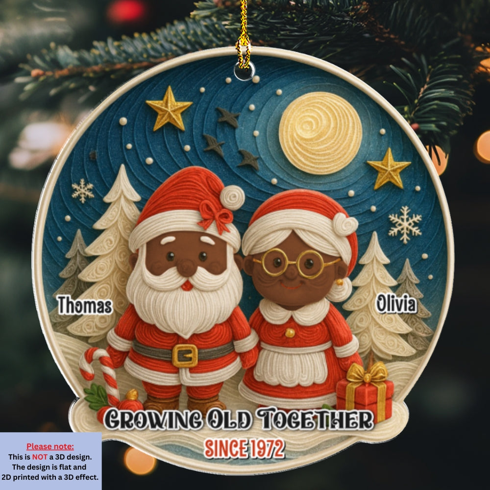 Winter Wonderland 2025 - Personalized Custom Acrylic Ornament