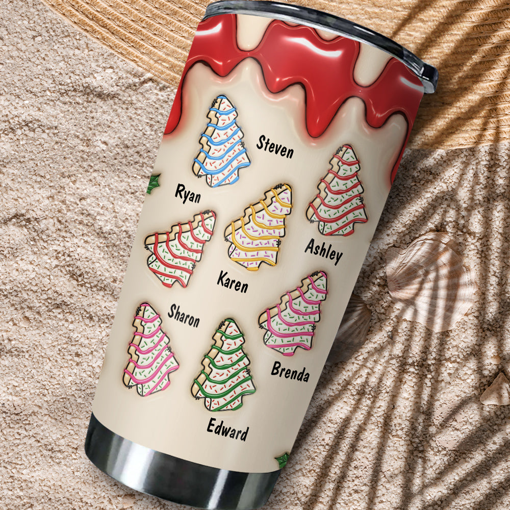 Blessed To Be Called Nana - Personalized Custom 3D Inflated Effect Tumbler