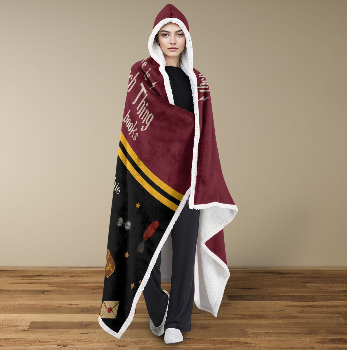 No Such Thing - Personalized Custom Hooded Blanket