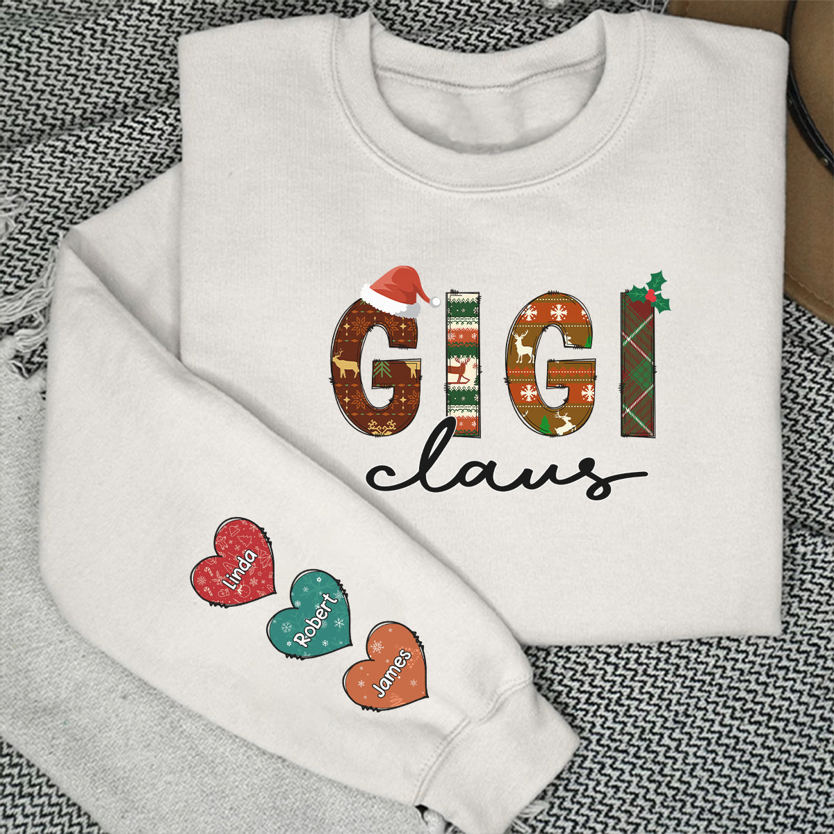 Nana Claus - Personalized Custom Sweatshirt