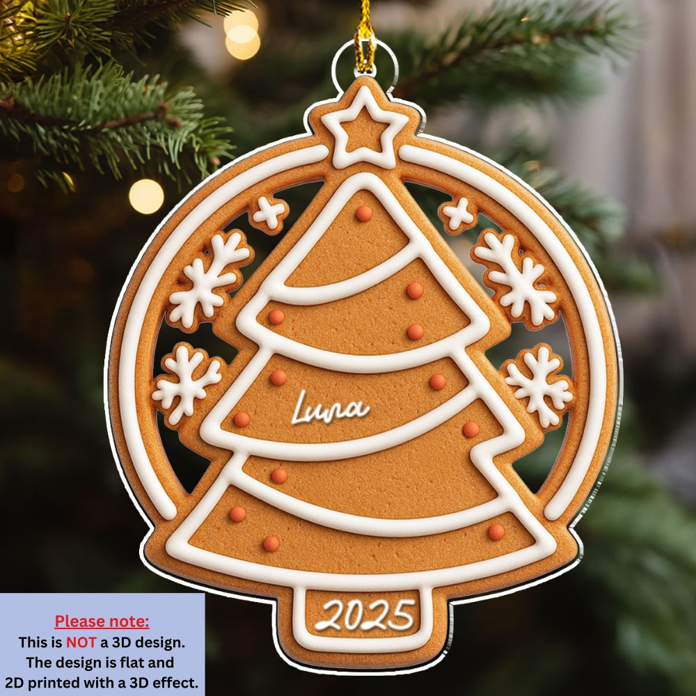 Our Family Cake - Personalized Custom Acrylic Ornament