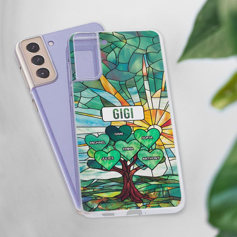 Blessed To Be Called Grandma - Personalized Custom Phone Case