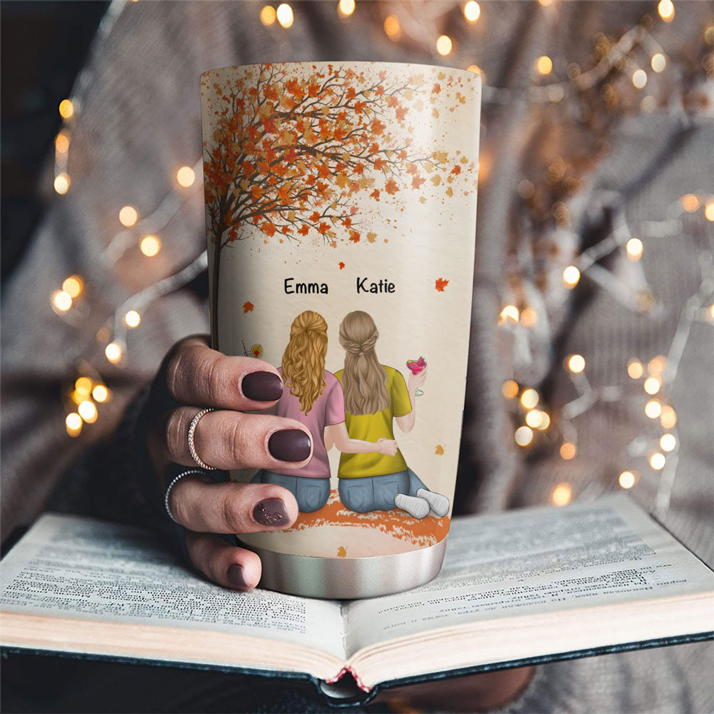 Besties Since Day One - Personalized Custom Tumbler