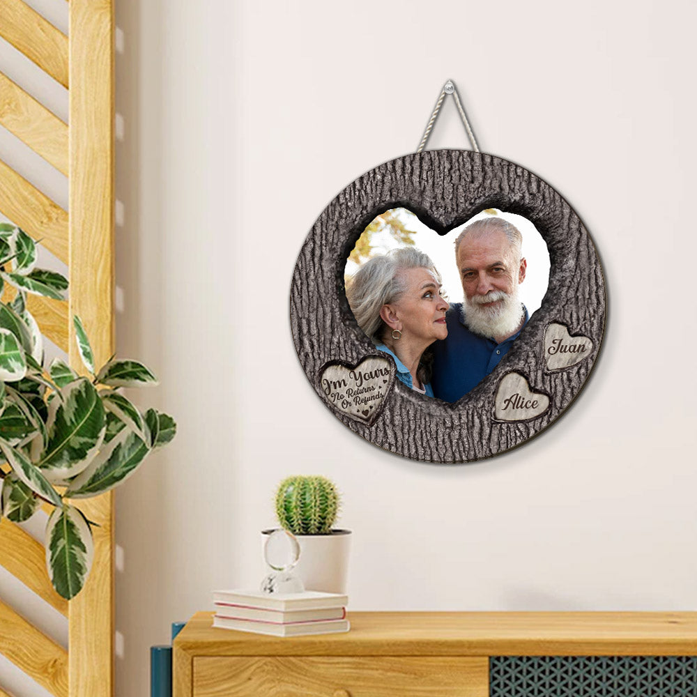 You And Me - Personalized Custom Wood Sign