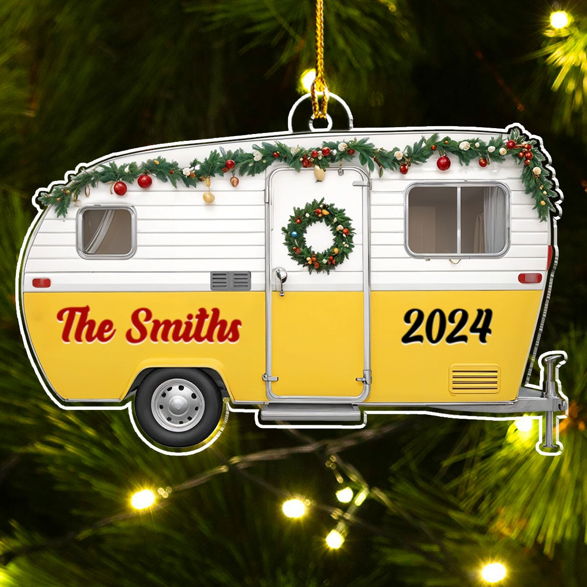 Our Camper - Personalized Custom Acrylic Ornament