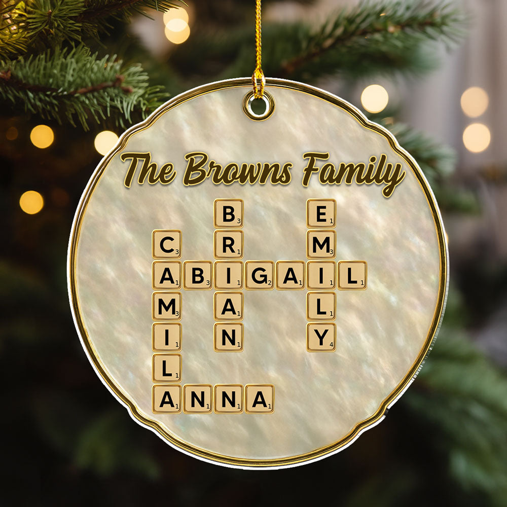 Our Home - Personalized Custom Acrylic Ornament