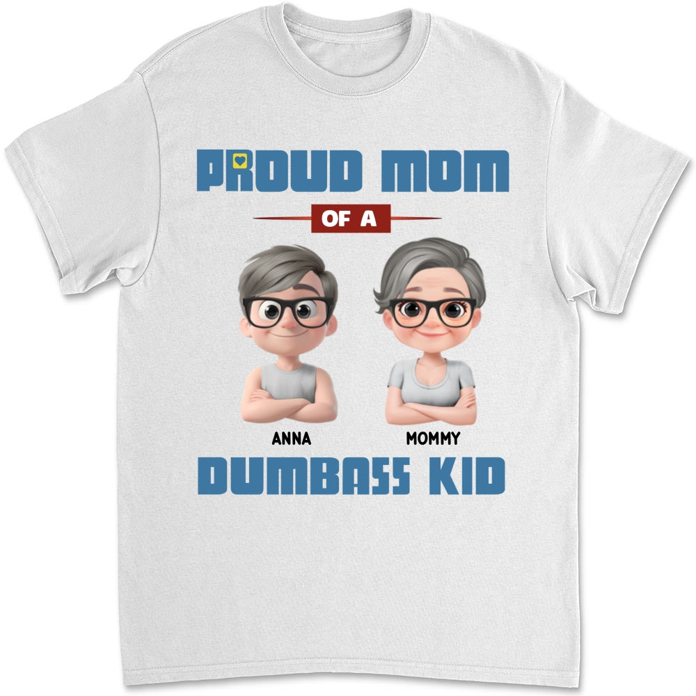 Proud Mom - Personalized Custom Shirt