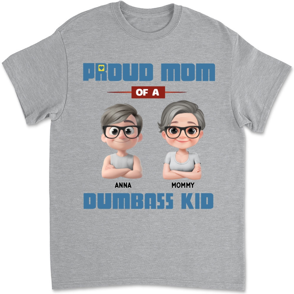 Proud Mom - Personalized Custom Shirt