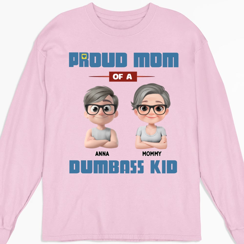 Proud Mom - Personalized Custom Shirt