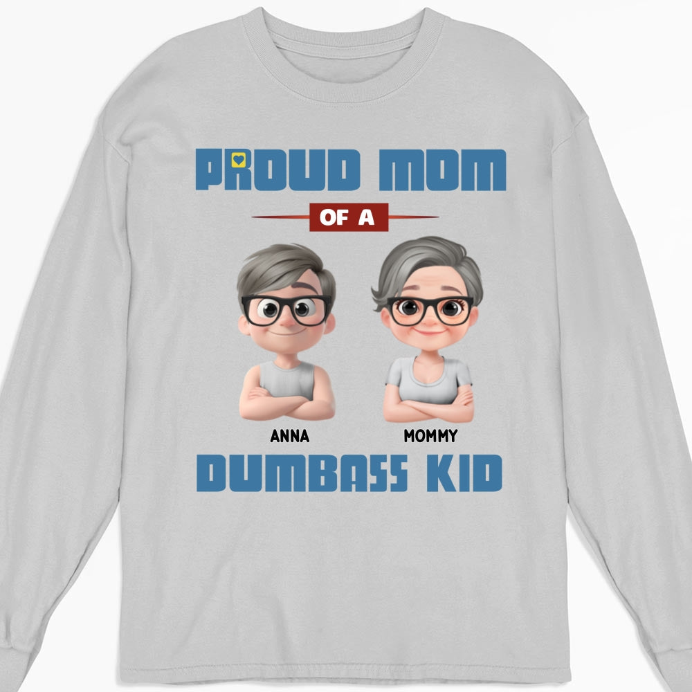Proud Mom - Personalized Custom Shirt