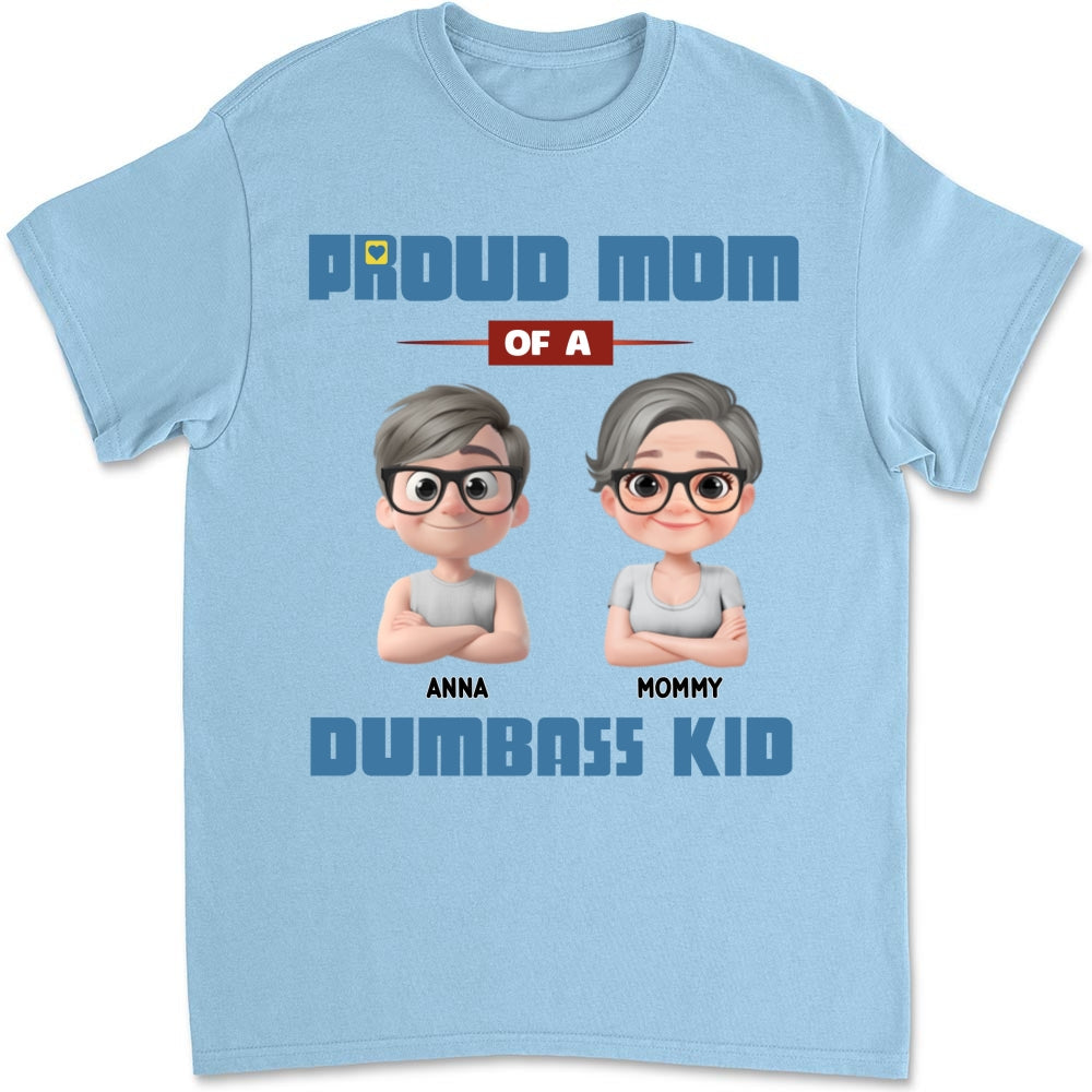 Proud Mom - Personalized Custom Shirt