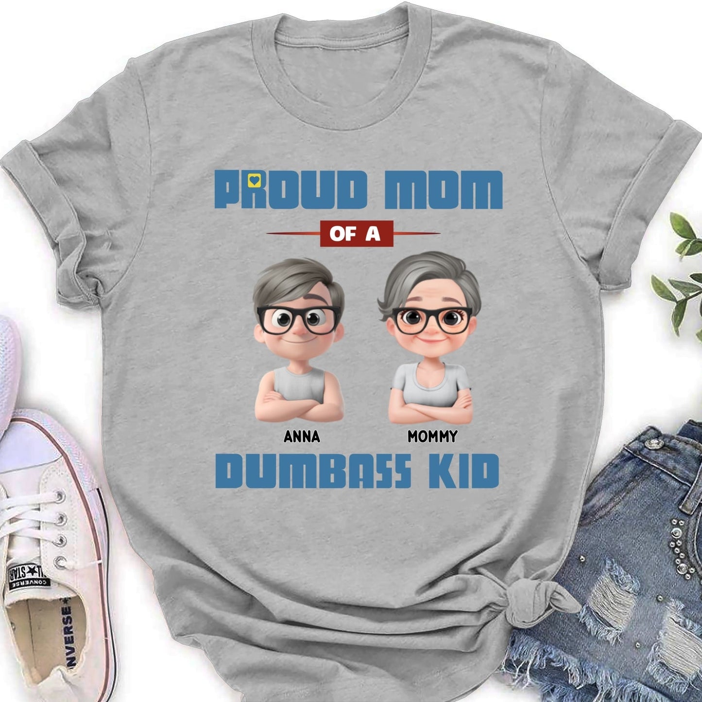 Proud Mom - Personalized Custom Shirt