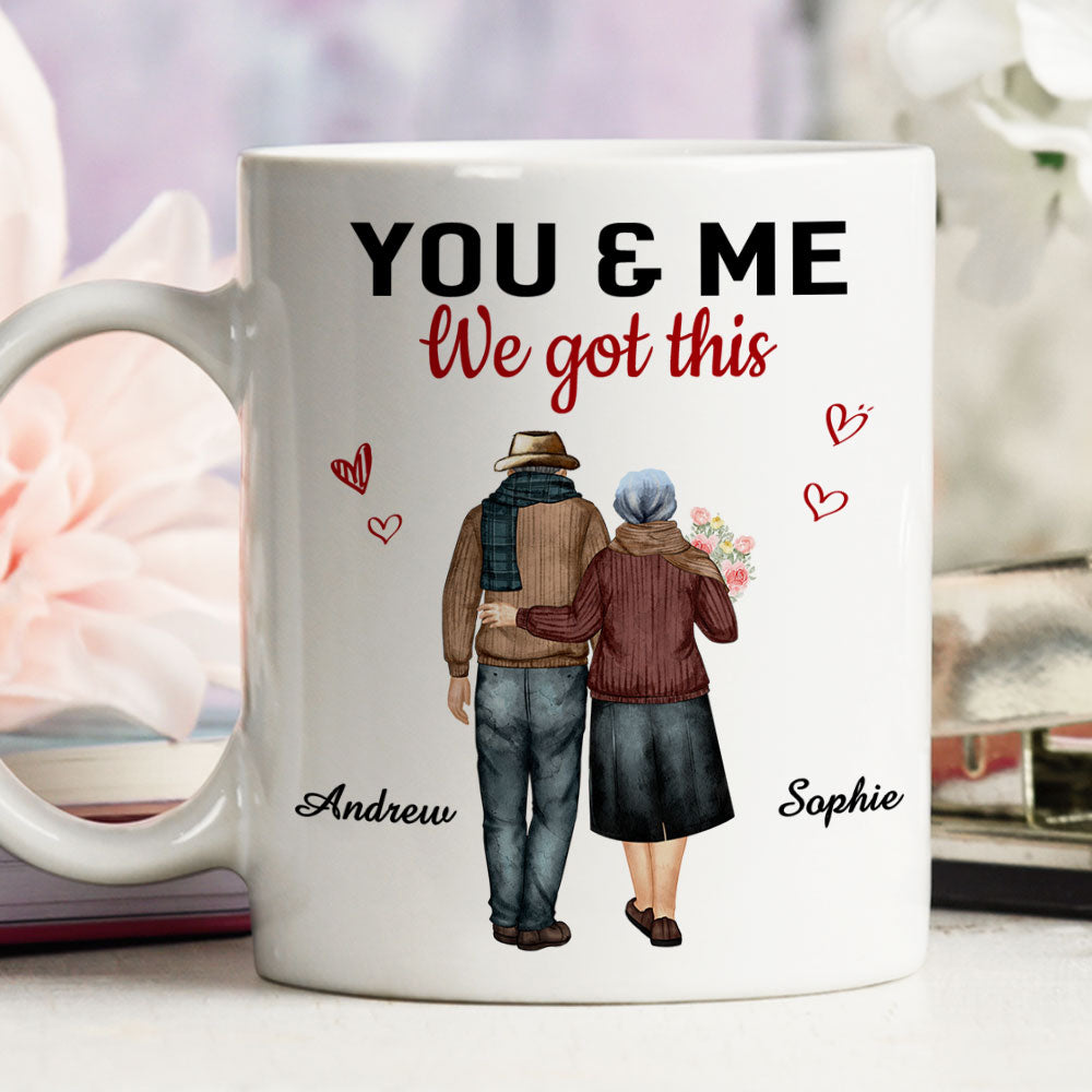 You Got Me - Personalized Custom Coffee Mug