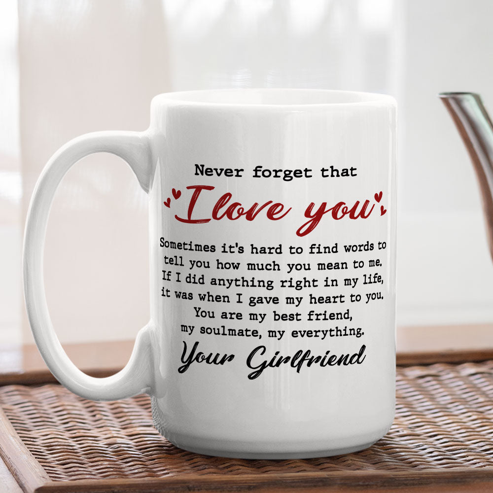 You Are My Everything - Personalized Custom Coffee Mug