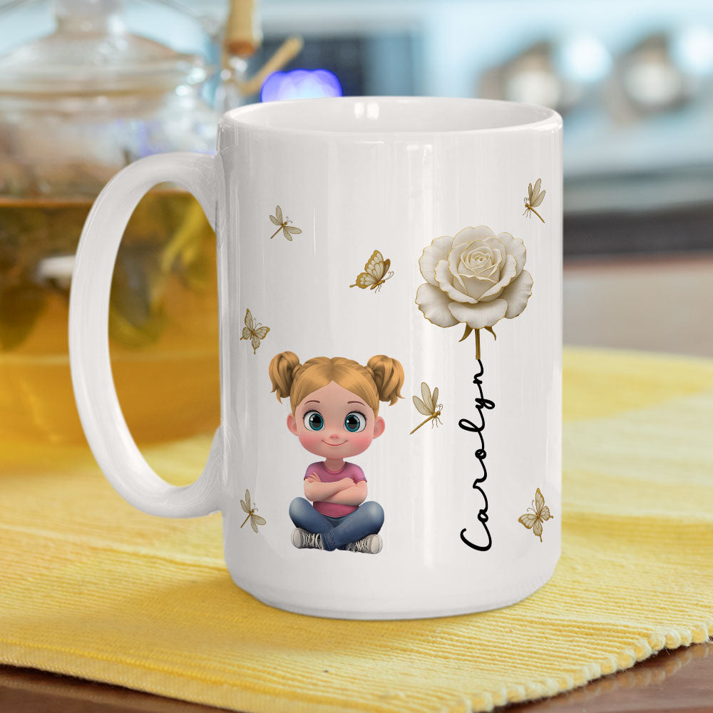 Floral Soul - Personalized Custom Coffee Mug
