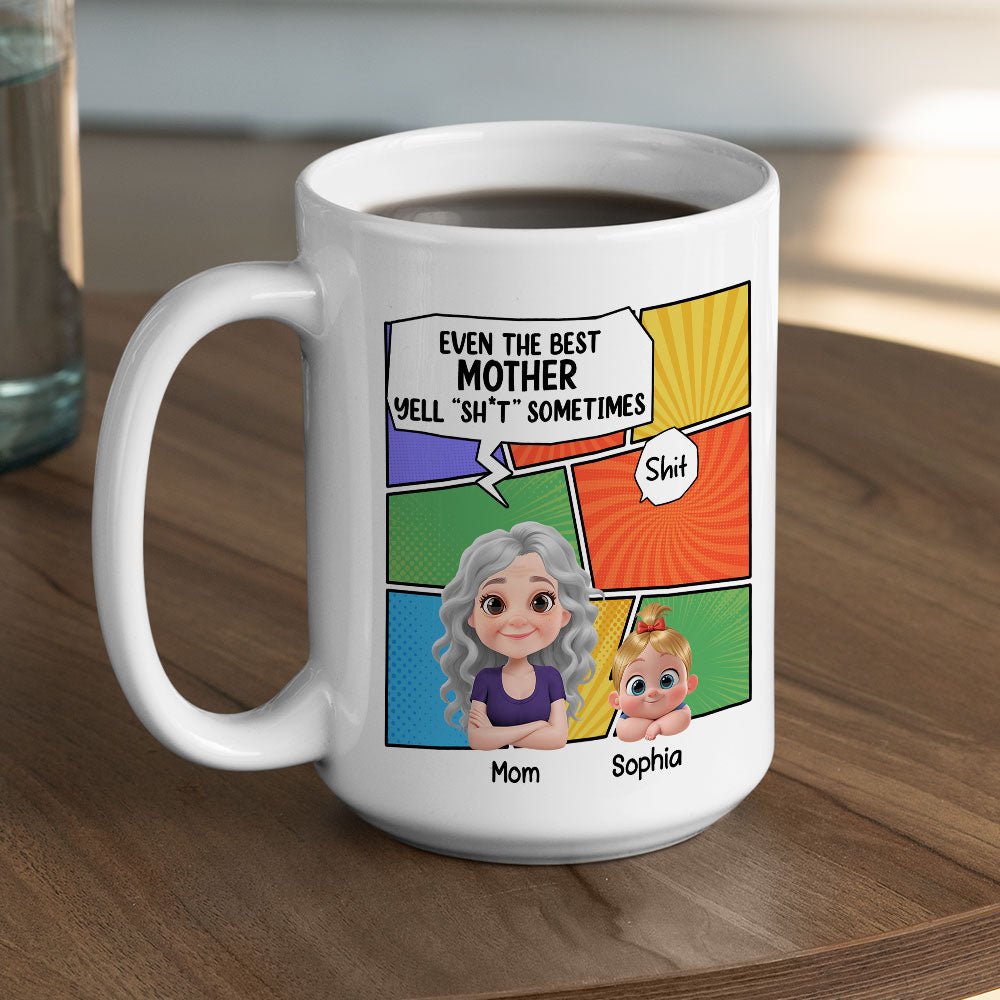 Good Mom - Personalized Custom Coffee Mug