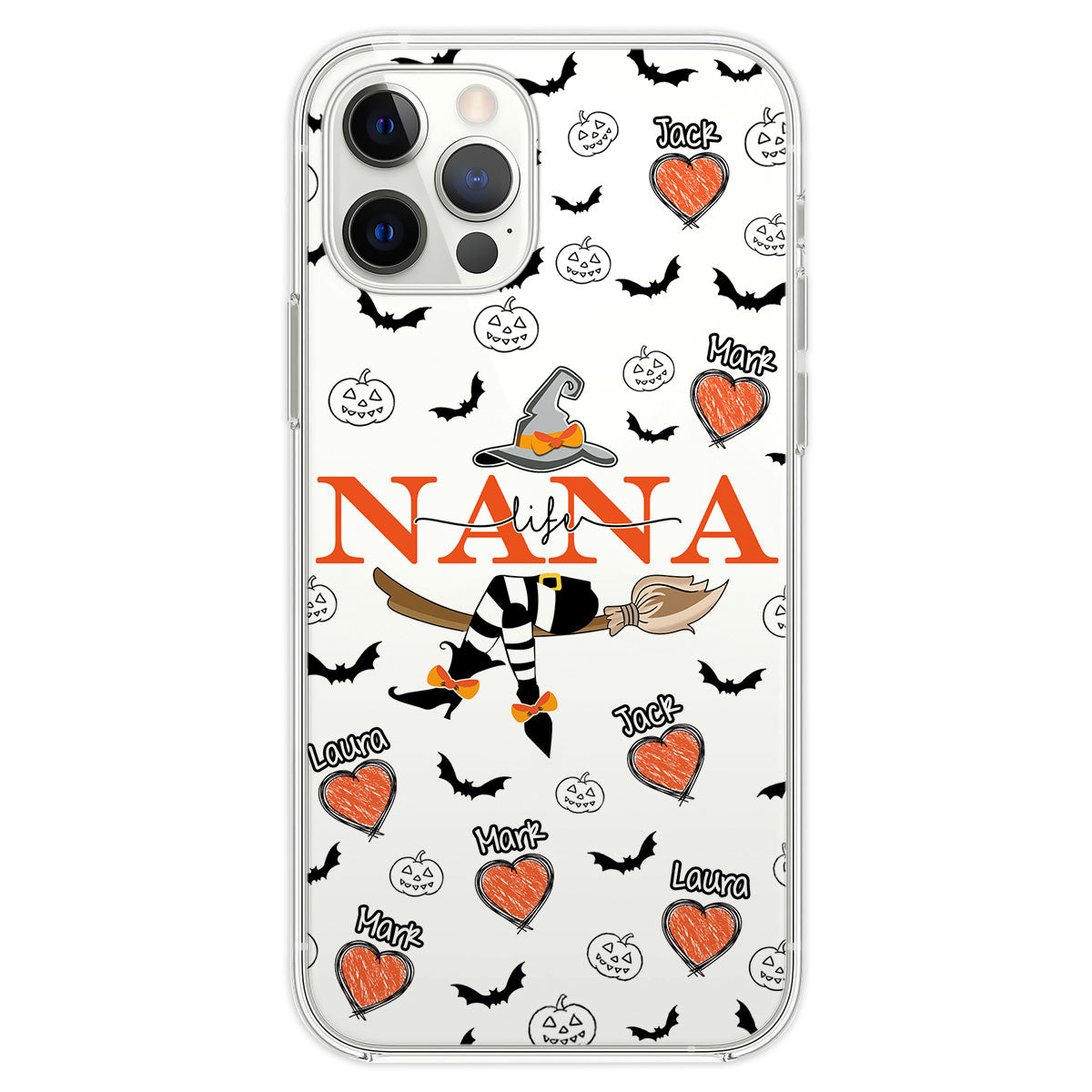 Grandma Life Witch - Personalized Custom Phone Case