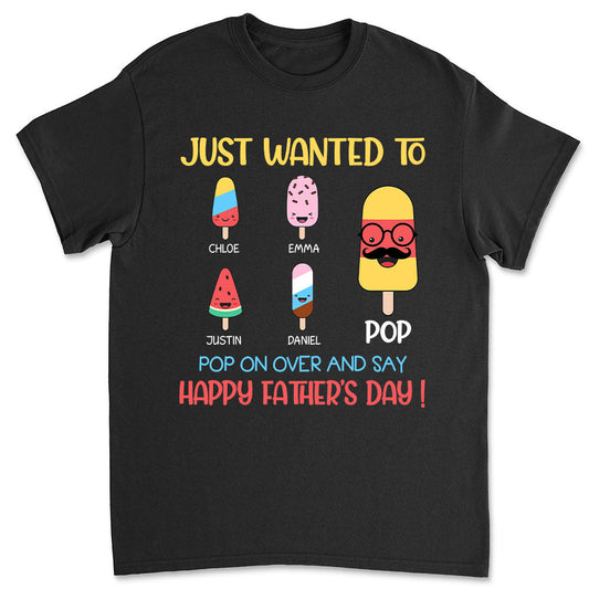 You Are The Coolest Pop - Personalized Custom Shirt