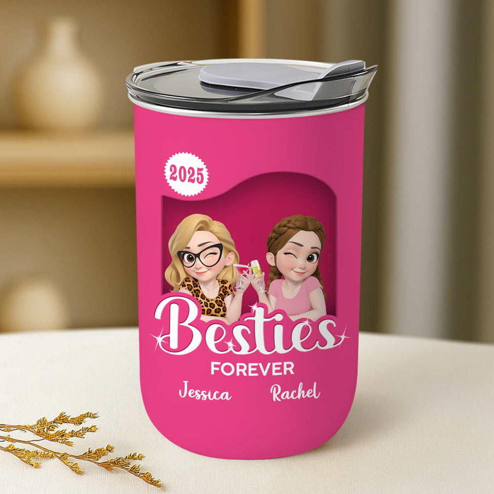 Besties Forever - Personalized Custom 10oz Tumbler