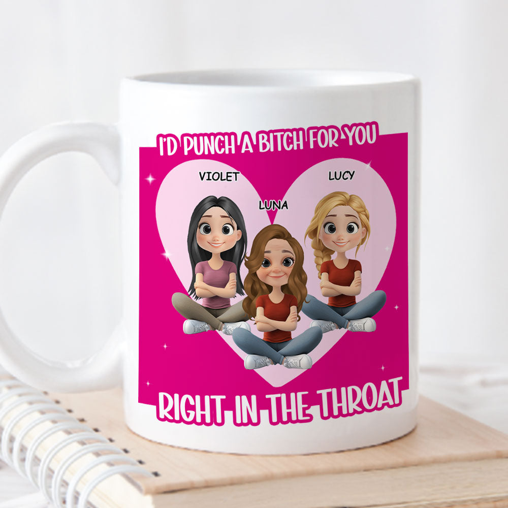 You Will Always Be My Best Friends - Personalized Custom Coffee Mug