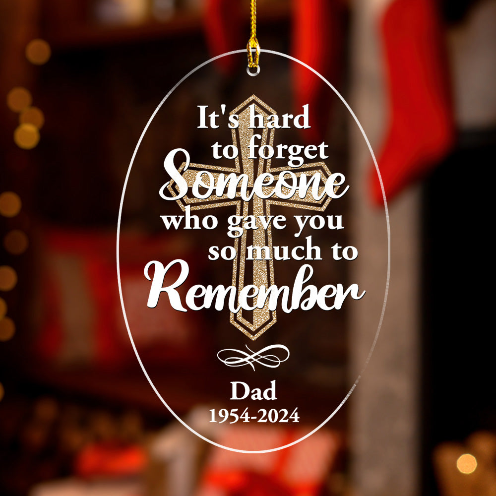 Love In Heaven - Personalized Custom Acrylic Ornament