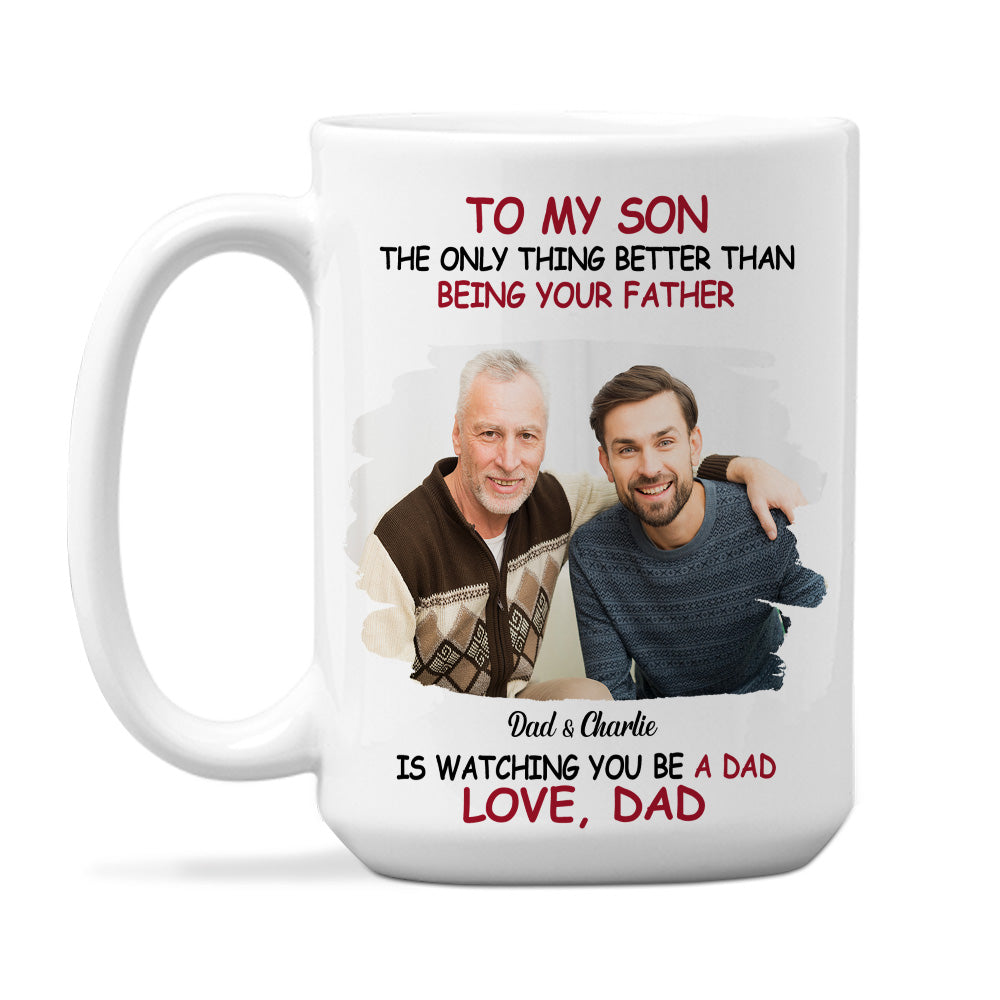 We Are Proud Of You Photo - Personalized Custom Coffee Mug