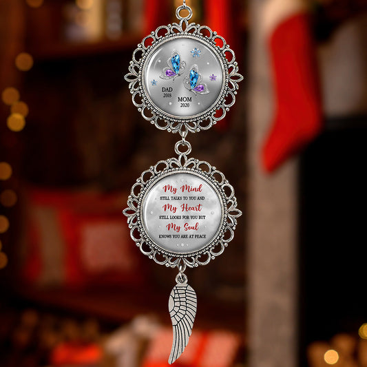 My Soul Knows You Are At Peace - Personalized Custom Charming Ornament