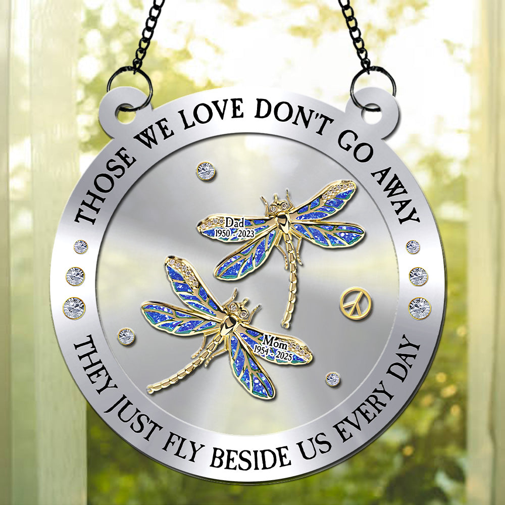 Those We Love - Personalized Custom Suncatcher