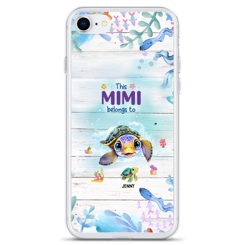 This Grandma Belongs To - Personalized Custom Phone Case