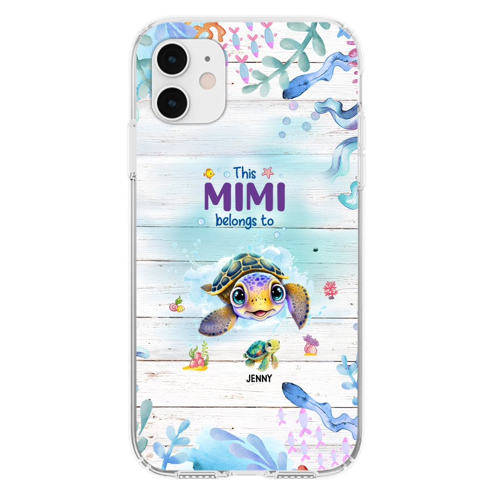 This Grandma Belongs To - Personalized Custom Phone Case