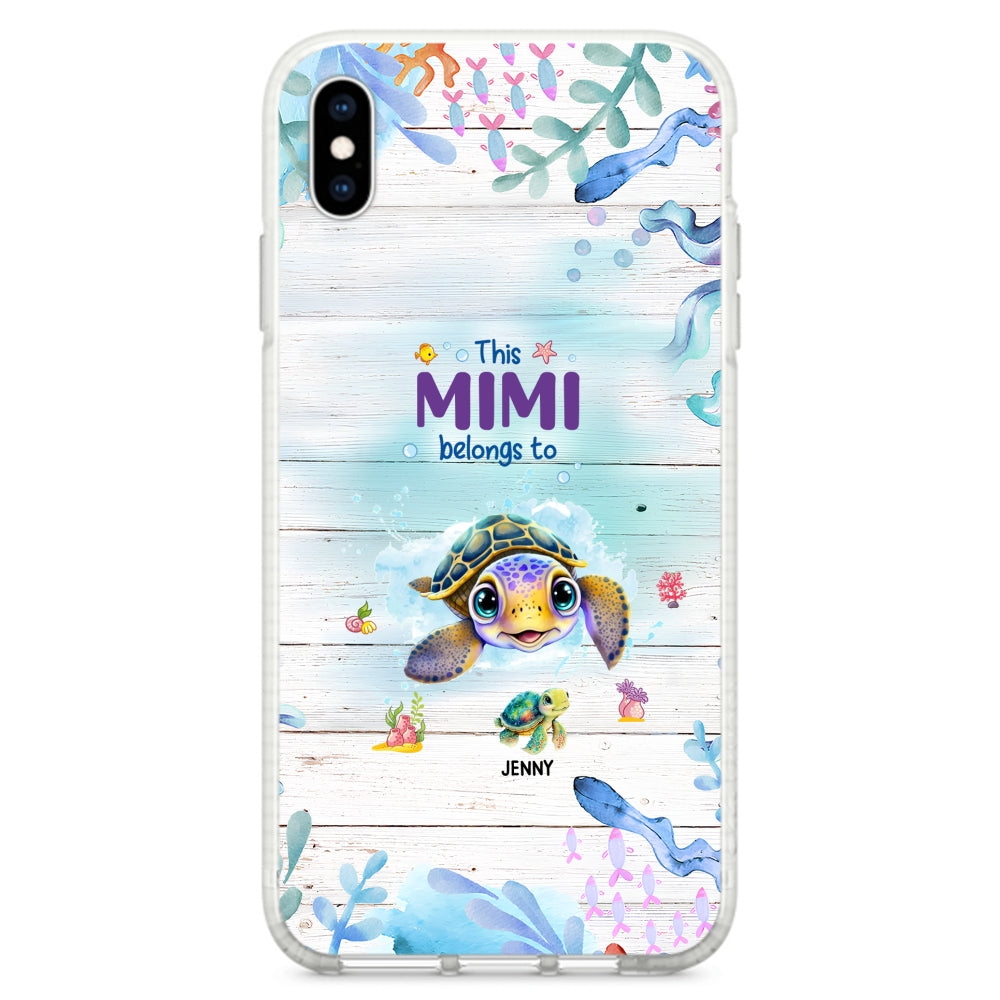 This Grandma Belongs To - Personalized Custom Phone Case