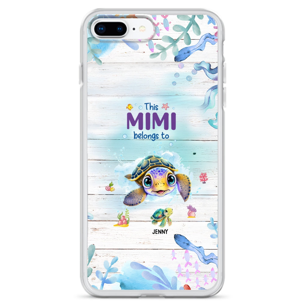 This Grandma Belongs To - Personalized Custom Phone Case