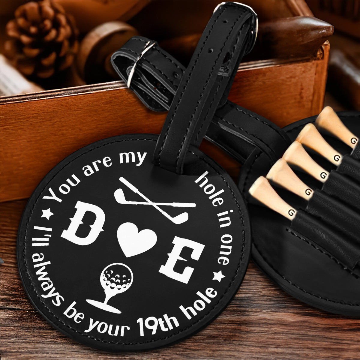 Best Golfer - Personalized Custom Golf Tee Bag