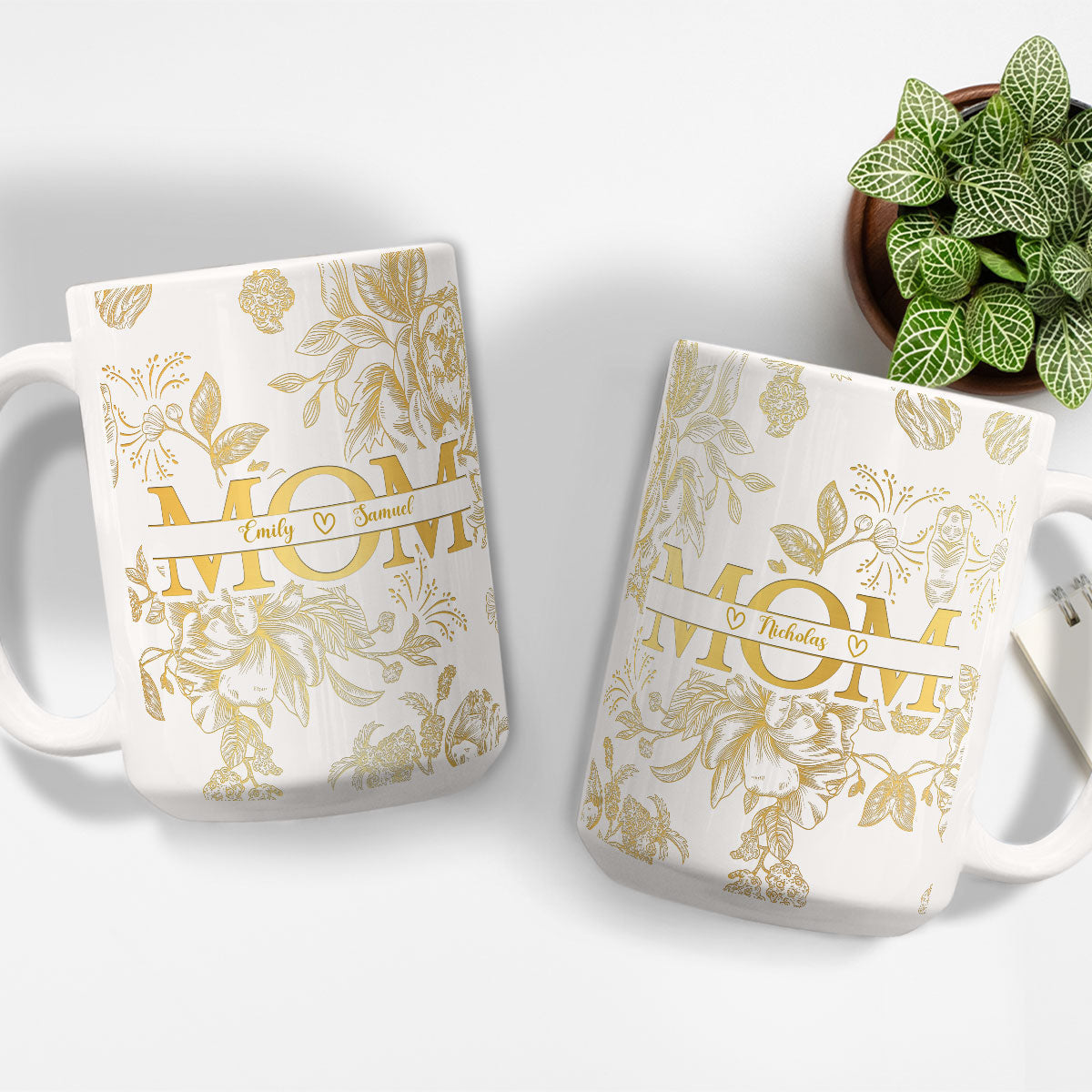 A Reminder Of Mom Love - Personalized Custom Coffee Mug