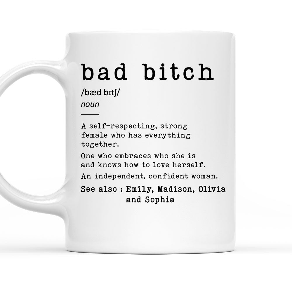 Confident Queen - Personalized Custom Coffee Mug