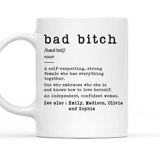 Confident Queen - Personalized Custom Coffee Mug