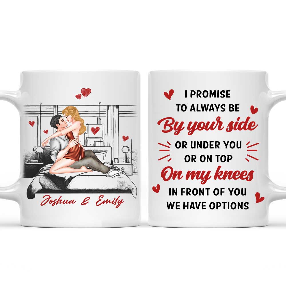 Always By Your Side - Personalized Custom Coffee Mug