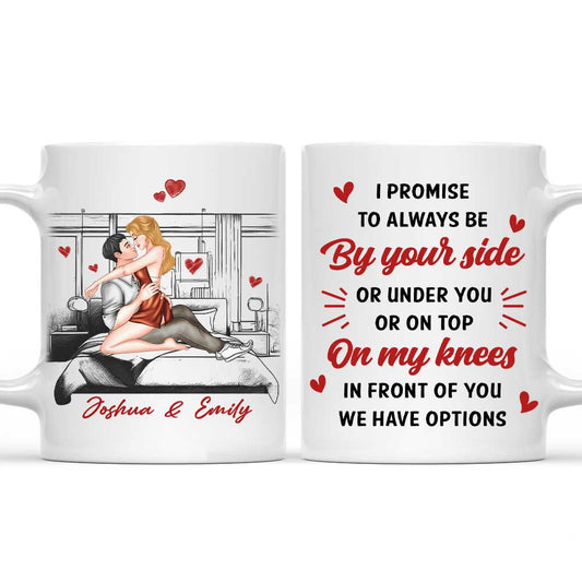 Always By Your Side - Personalized Custom Coffee Mug