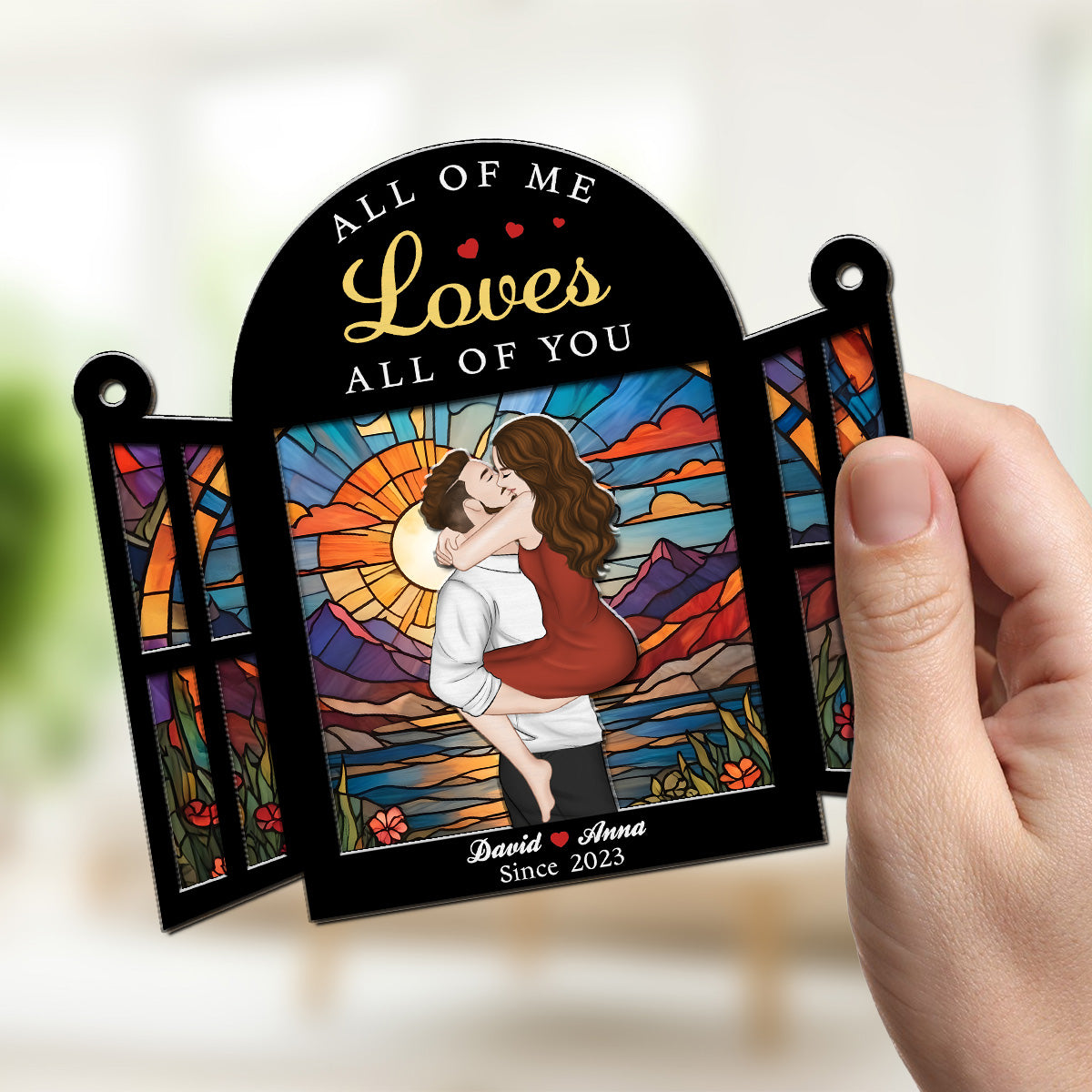 All Of Us - Personalized Custom Suncatcher