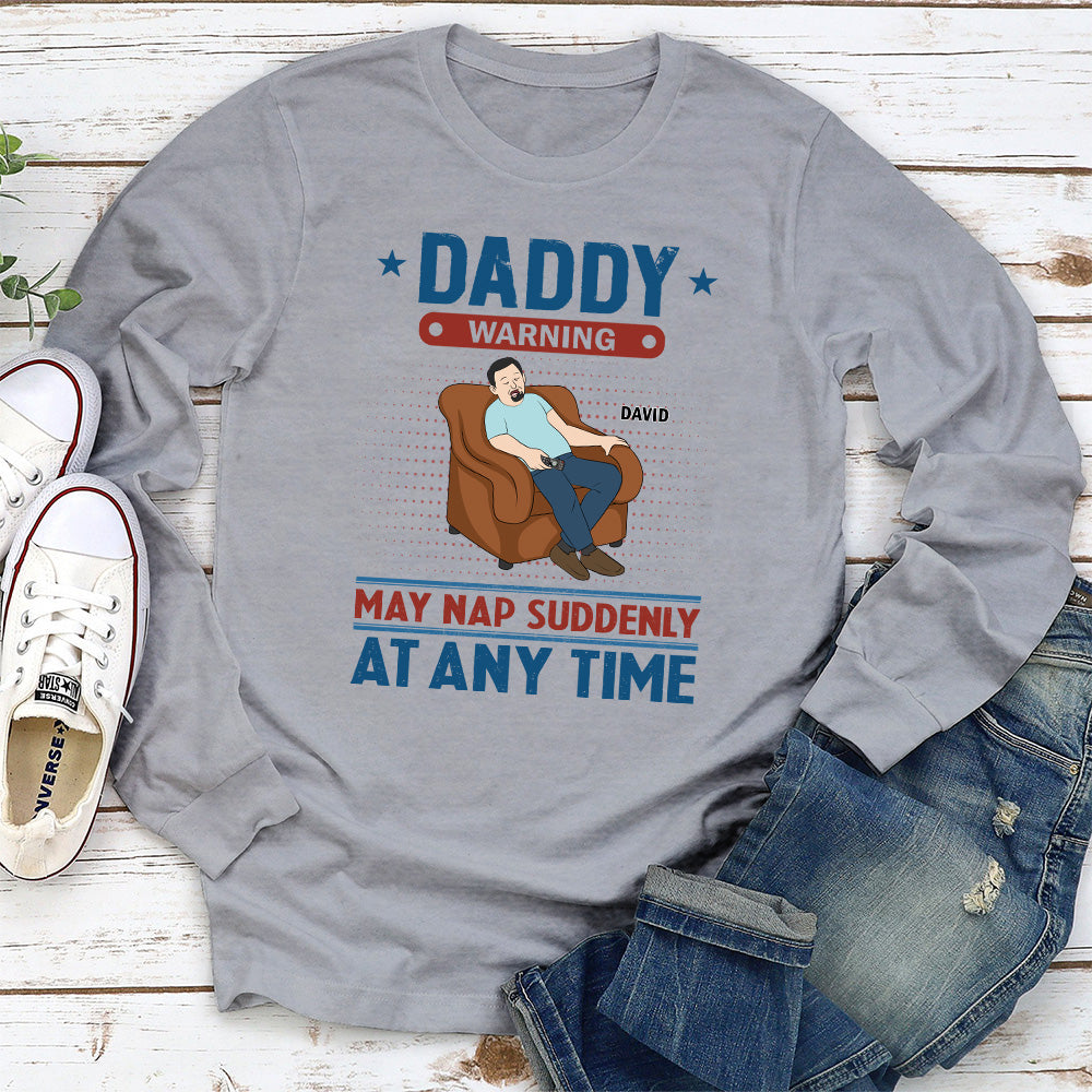 Nap At Anytime - Personalized Custom Shirt