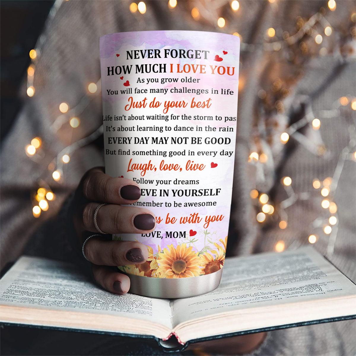 How Much I Love You - Personalized Custom Tumbler