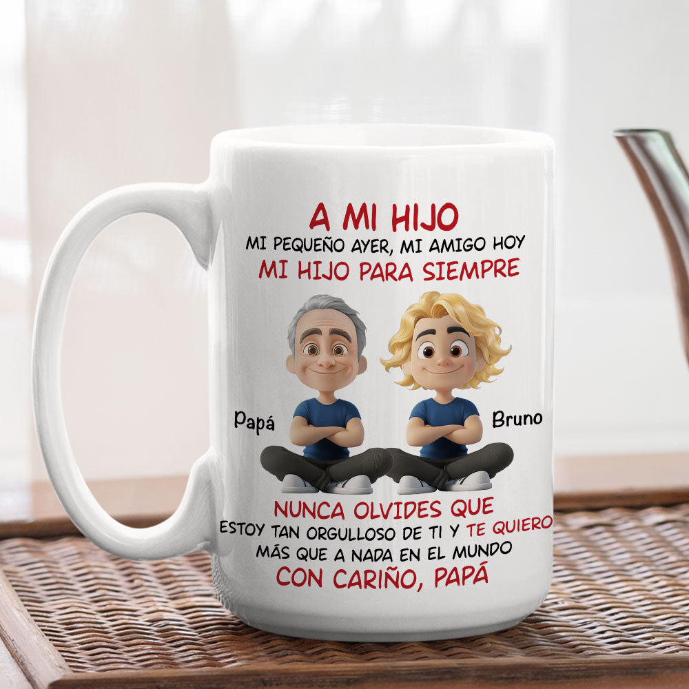 Mi Hijo Para Siempre - Taza Personalizada