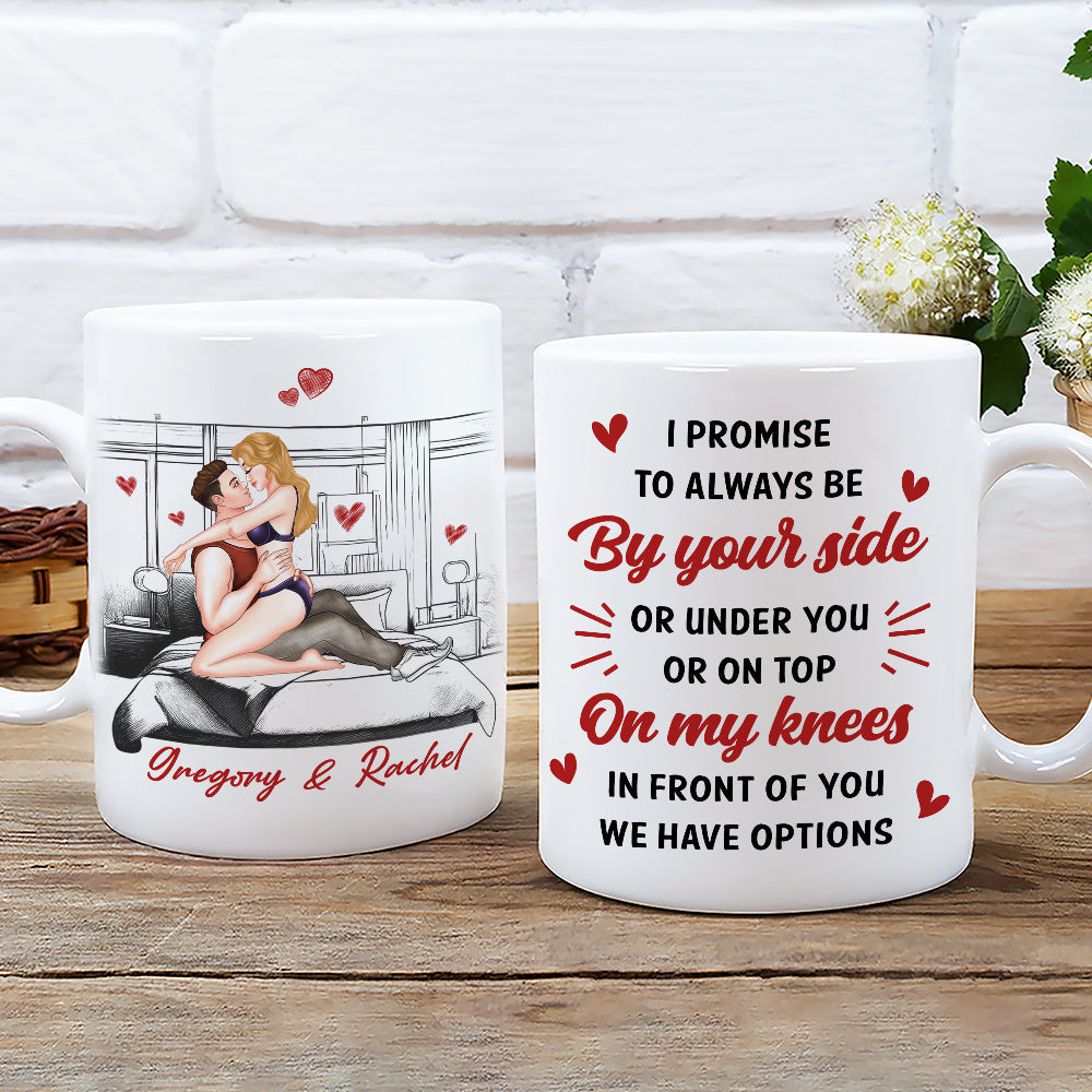 Always By Your Side - Personalized Custom Coffee Mug