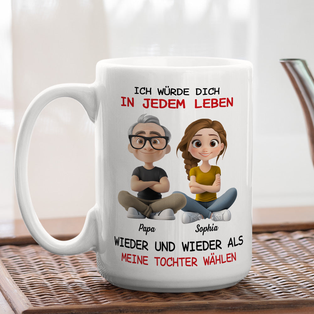 Immer deine Wahl â€?Personalisierte Tasse