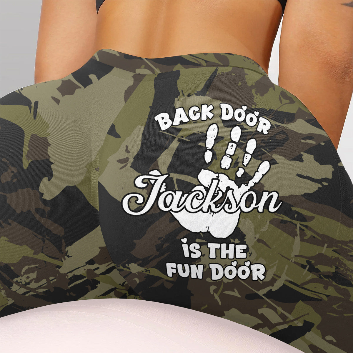 Only Brave Hearts Go Rear - Personalized Custom Leggings