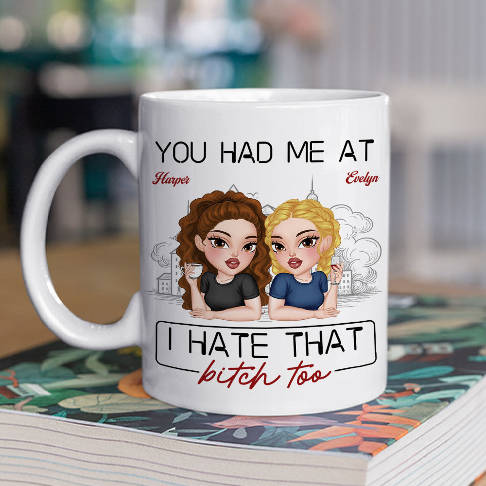 Haters Make The Best Friends - Personalized Custom Coffee Mug