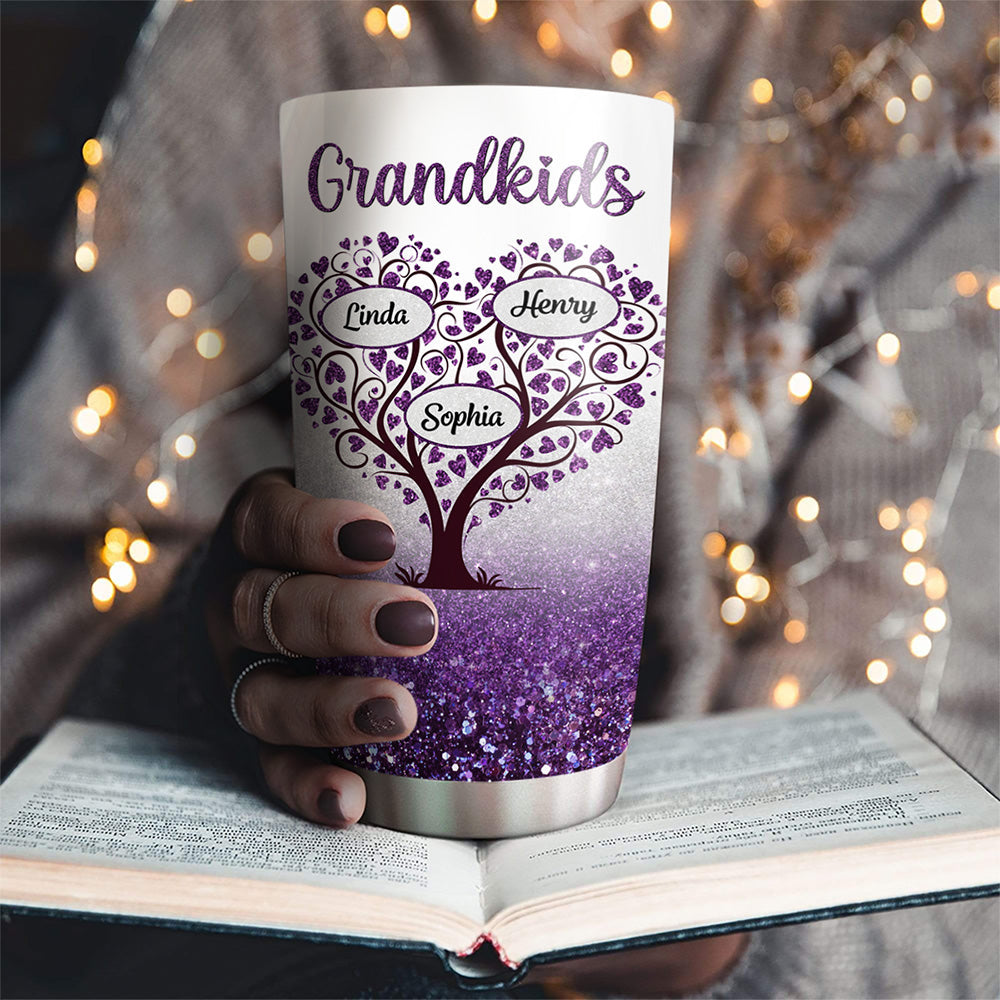 Always Love My Grandkids - Personalized Custom Tumbler
