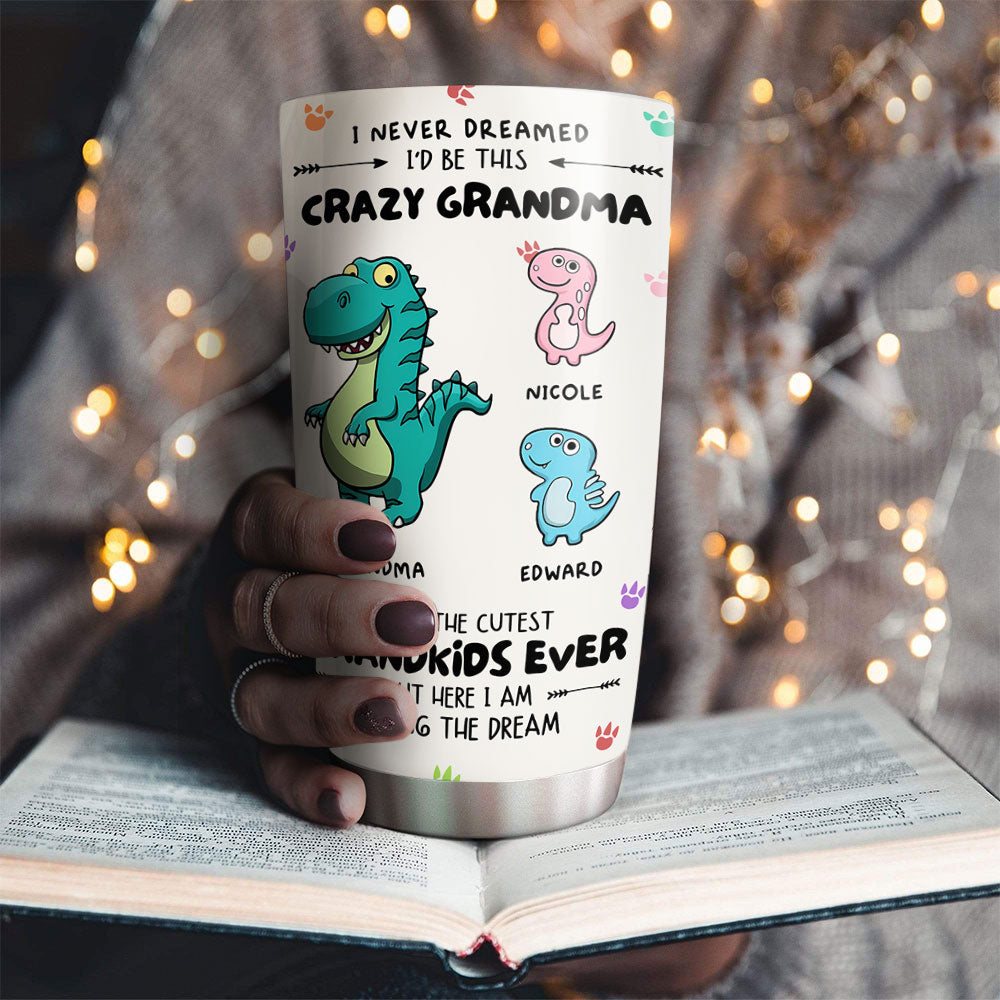 The Cutest Grandkid Ever - Personalized Custom Tumbler