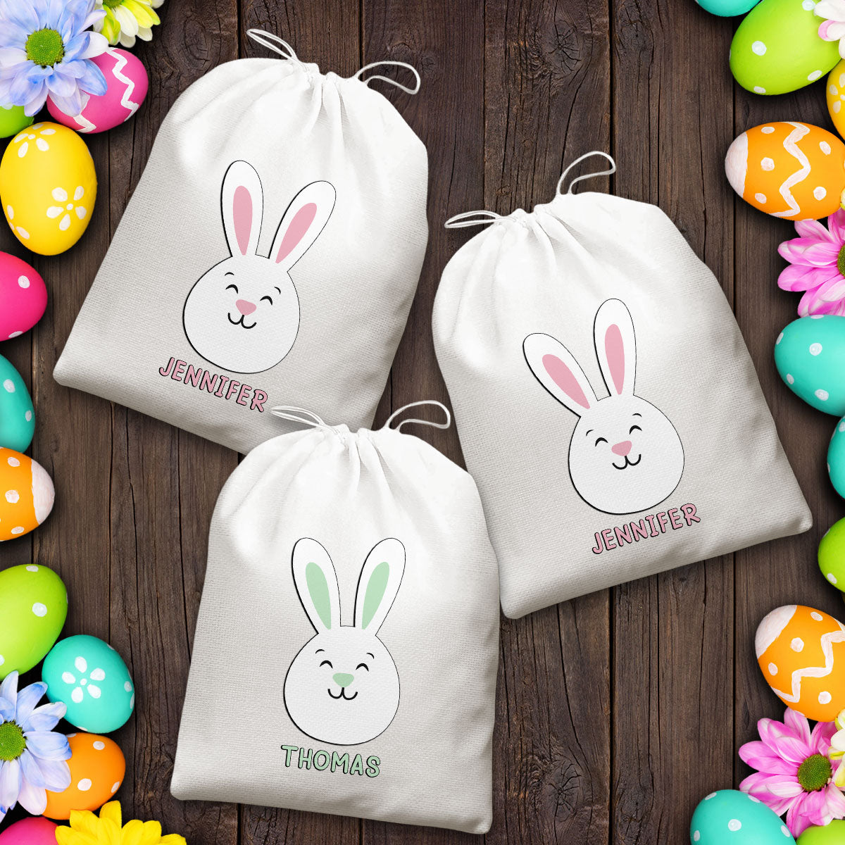 Easter Bunny - Personalized Custom Favor Bag